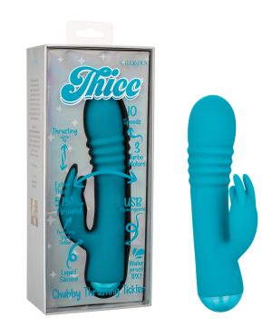 Thicc Chubby Thrusting Tickler – Aqua by Thicc product image