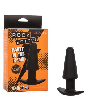 Rock Bottom Tapered Anal Probe – Black by Rock Bottom product image