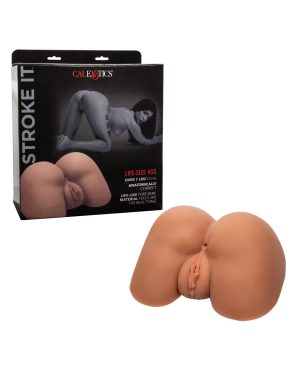 Stroke It Life Size Ass – Brown by Stroke It product image
