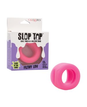 Slop Top Glow in the Dark Filthy Luv Stroker – Pink by Slop Top product image