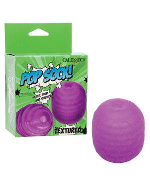 Pop Sock! Textured Masturbator – Purple by Pop Sock product image