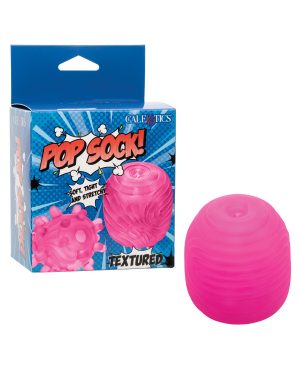 Pop Sock! Textured Masturbator – Pink by Pop Sock product image