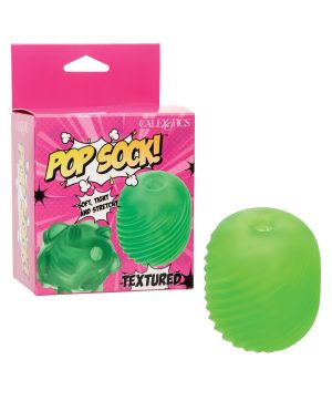 Pop Sock! Textured Masturbator – Green by Pop Sock product image