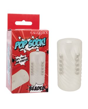 Pop Sock! Beaded Stroker – Clear by Pop Sock product image