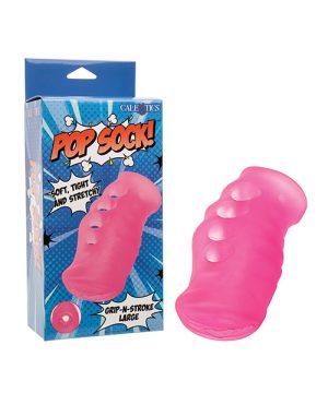 Pop Sock! Grip-N-Stroke – Large, Pink by Pop Sock product image