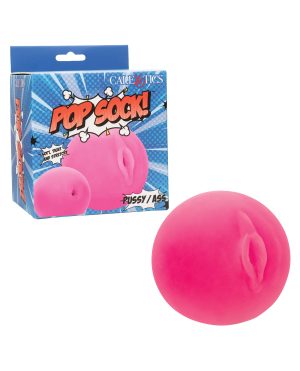 Pop Sock! Pussy & Ass Ball Masturbator – Pink by Pop Sock product image
