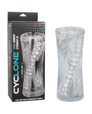 Cyclone Dual Ribbed Stroker XL – Clear by Cyclone product image