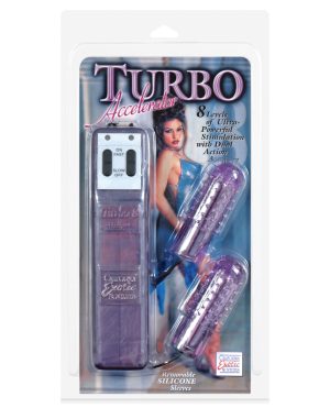 Pocket Exotics Turbo 8 Accelerator Double Bullets – Purple by Pocket Exotics product image