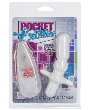 Pocket Exotics Anal T Vibe – Ivory by Pocket Exotics product image