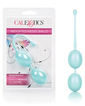 Weighted Kegel Balls – Teal by California Exotic Novelties product image
