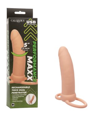 Performance Maxx Rechargeable Thick Dual Penetrator – Ivory by Performance Maxx product image