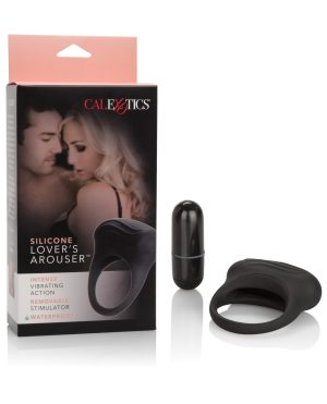 Lovers Silicone Arouser – Black by Couple's Enhancers product image