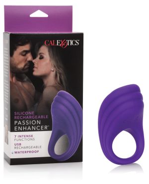 Silicone Rechargeable Passion Enhancer – Purple by Couple's Enhancers product image