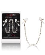 Nipple Play Crystal Nipple Clamps – Clear by Nipple Play product image