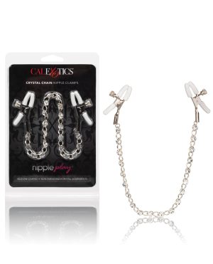 Nipple Play Crystal Nipple Clamps – Clear by Nipple Play product image