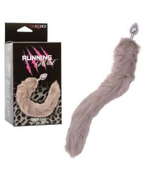 Running Wild Grey Tail Metallic Anal Probe by Running Wild product image