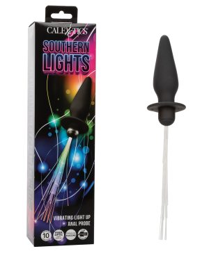 Southern Lights Rechargeable Vibrating Light Up Anal Probe – Black by Southern Lights product image