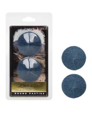 Ride ‘Em Premium Denim Collection Round Pasties – O/S by Ride 'Em product image