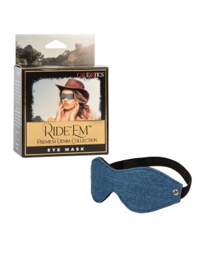 Ride ‘Em Premium Denim Collection Eye Mask by Ride 'Em product image