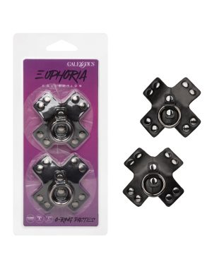 Euphoria Collection O-Ring Pasties – Black O/S by Euphoria product image