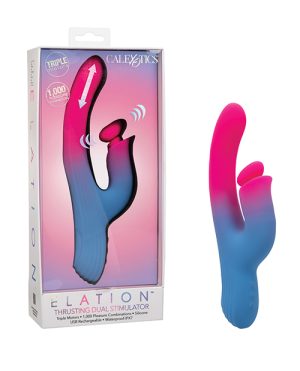 Elation Thrusting Dual Stimulator – Blue/Pink by Elation product image