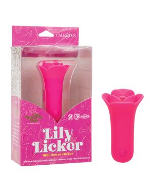 Naughty Bits Lily Licker Mini Flower Flicker – Pink by Naughty Bits product image