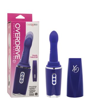 Overdrive Travel Thruster Portable Sex Machine – Purple by Overdrive product image
