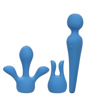 Couture Collection Body Wand Vibrator Kit – Blue by Couture product image