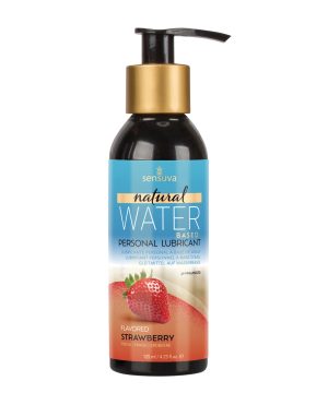 Sensuva Natural Based Personal Moisturizer – 4.23 oz Strawberry by Sensuva product image