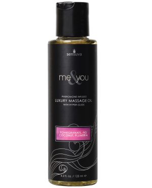 Sensuva Me & You Massage Oil – 4.2 oz Sweet Secrets by Sensuva product image