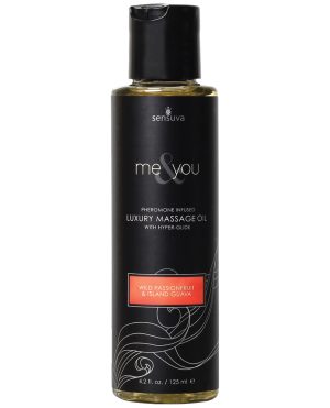 Sensuva Me & You Massage Oil – 4.2 oz Island Passion by Sensuva product image