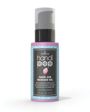 Handipop Hand Job Massage Gel – 2 oz Bottle Cotton Candy by Handipop product image