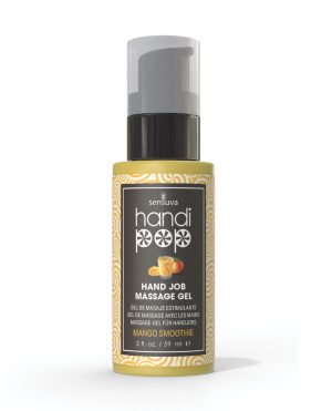 Handipop Hand Job Massage Gel – 2 oz Bottle Mango Smoothie by Handipop product image
