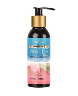 Sensuva Natural Water Based Personal Moisturizer – 4.23 oz Cotton Candy by Sensuva product image