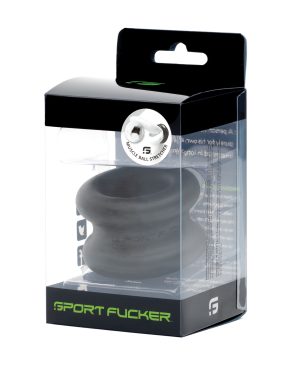 Sport Fucker Silicone Muscle Ball Stretcher – Black by Sport Fucker product image