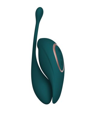 Shots Twitch 2 Vibrator w/Remote Control Vibrating Egg – Forest Green by Twitch product image