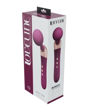 Shots Loveline Serenity Wand Massager – Burgundy by Shots product image