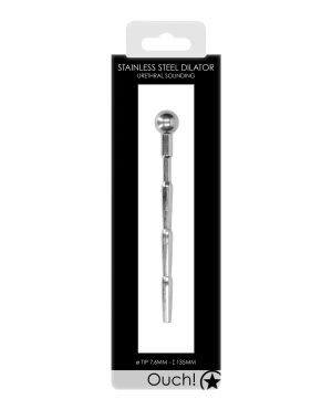Shots Ouch Urethral Sounding Metal Stick by Ouch product image