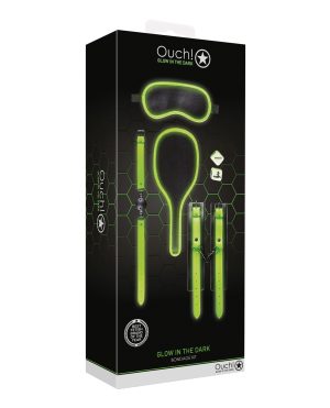 Shots Ouch Bondage Kit #1 – Glow in the Dark by Ouch product image