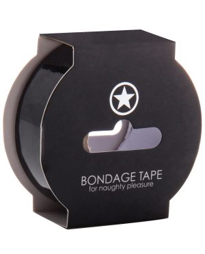 Shots Ouch Bondage Tape – Black by Ouch product image