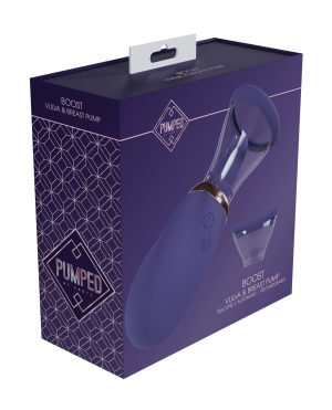 Shots Pumped Boost Rechargeable Vulva & Breast Pump – Purple by Shots product image