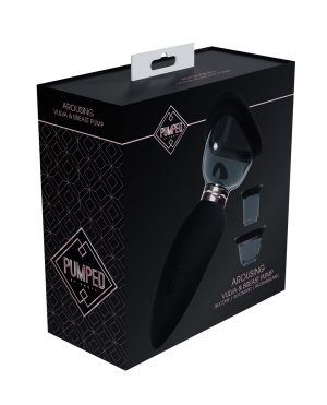 Shots Pumped Arousing Clitoral, Nipple & Breast Pump – Black by Shots product image