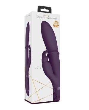 Shots Vive Halo Up & Down Ring G-Spot Rabbit – Purple by Vive product image