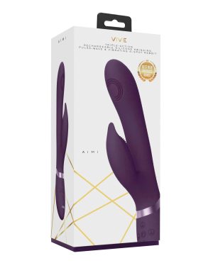 Shots Vive Aimi Pulse G-Spot Rabbit – Purple by Vive product image