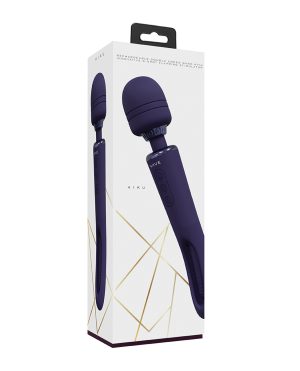 Shots Vive Kiku Double Ended Wand & G-Spot Stimulator – Purple by Vive product image
