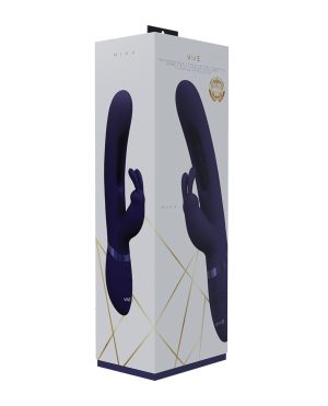 Shots Vive Mika Flapping Tongue Rabbit Vibrator – Purple by Vive product image