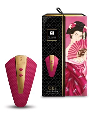 Shunga Obi Intimate Massager – Raspberry by Shunga product image