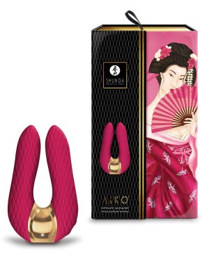 Shunga Aiko Intimate Massager – Raspberry by Shunga product image
