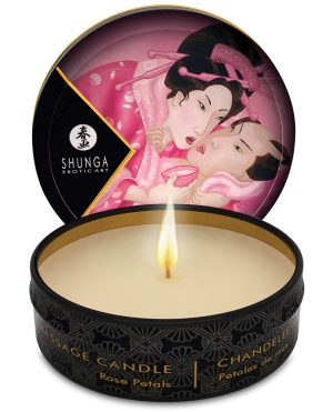 Shunga Aphrodisia Mini Candlelight Massage Candle – 1 oz Roses by Shunga product image
