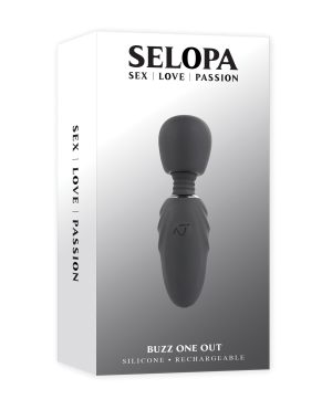 Selopa Buzz One Out Mini Wand – Black by Selopa product image